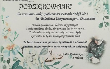 Podziękowania 1