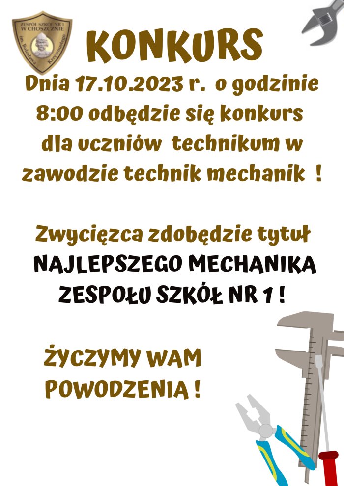 Informacja o&nbsp;konkursie