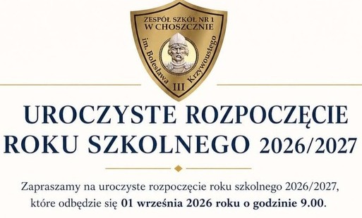 Rozpoczęcie roku szkolnego 2026/2027